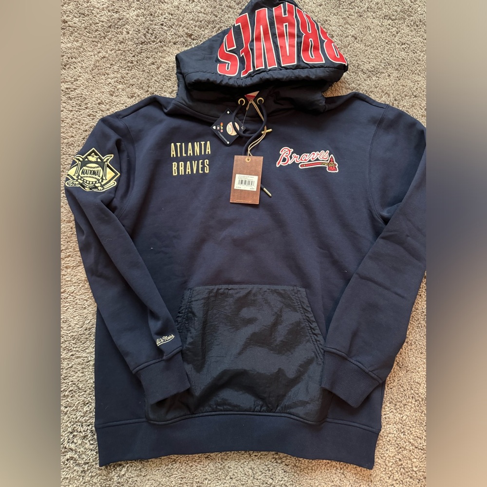 Atlanta braves - Large. Brand new. Mitchell and Ness.
